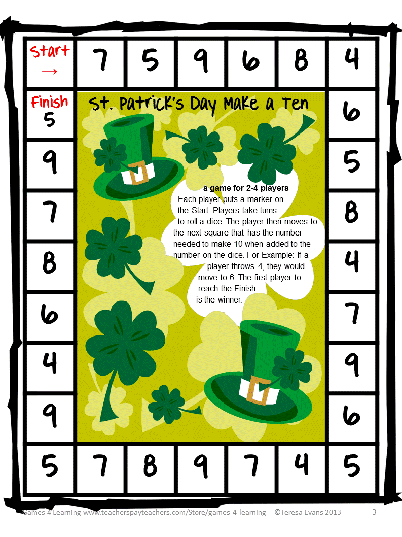 Игры святой патрик. Saint Patrick's Day игры. Patrick Day game. День Святого Патрика Worksheets. St Patrick's Day Board game.