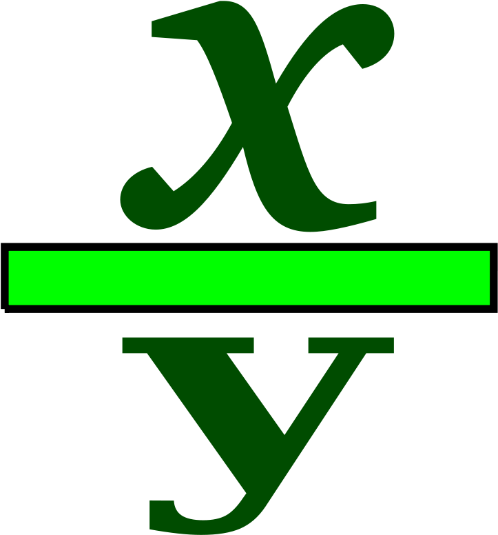 Free Math Symbols Clipart Image.