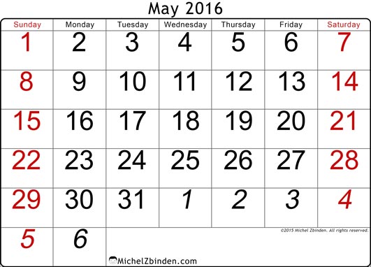 may 2016 calendar clipart 20 free Cliparts Download images on