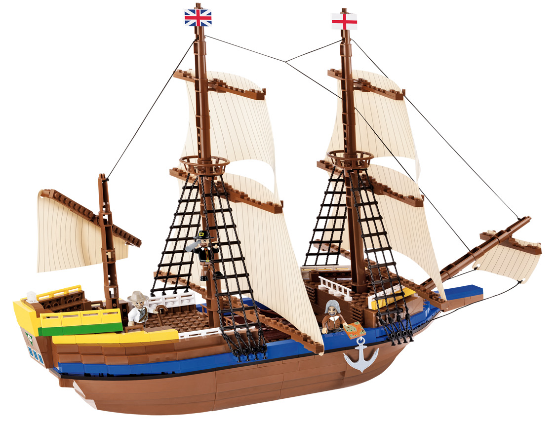 Mayflower II Plymouth Pilgrims Ship.
