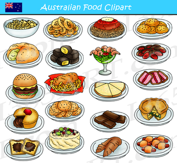 Australian Food Clipart.