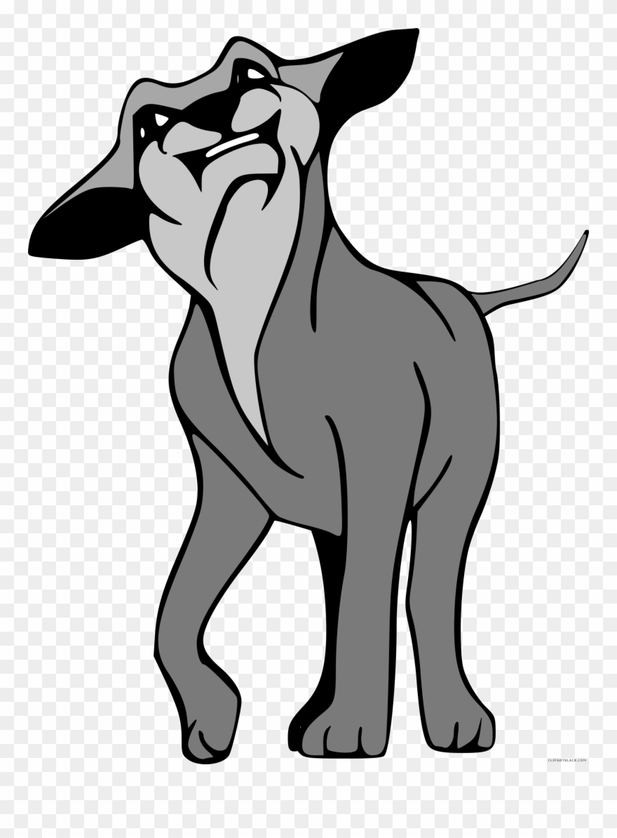 Mean Dog Clipart.