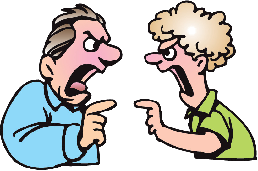 Yelling clipart mean person, Yelling mean person Transparent.