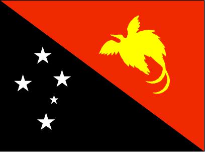 Papua New Guinea Flag and Description.