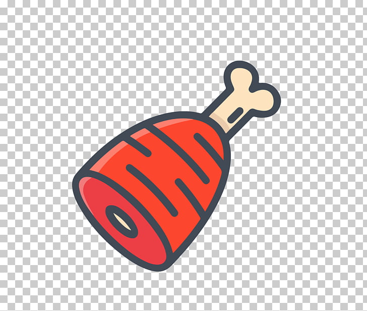 Ham Meat Icon, Thigh meat PNG clipart.