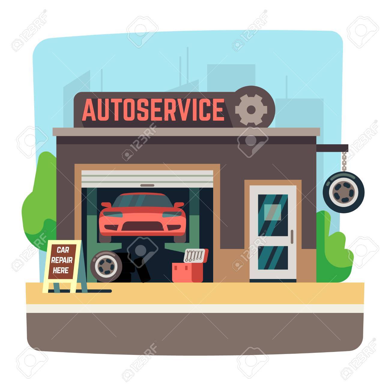 mechanic shop