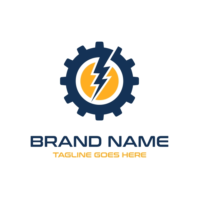 Electric Mechanical Logo Template for Free Download on Pngtree.