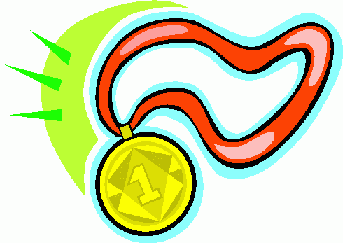 Gold Medal Clipart.