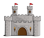 free clip art castles.