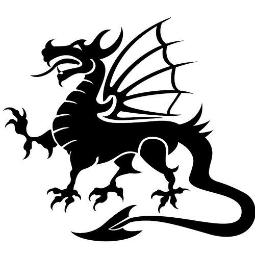 medieval dragon clipart - Clipground