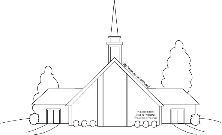 Church House Clipart.