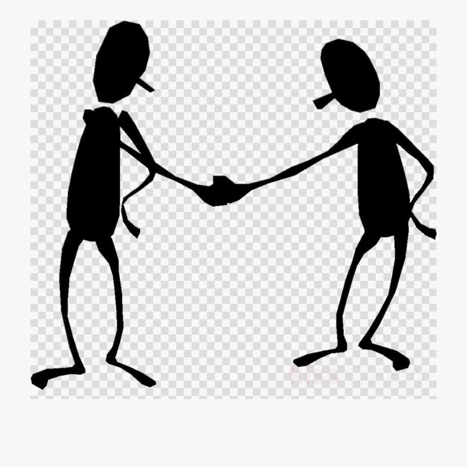 Two Hands Shaking Clipart.