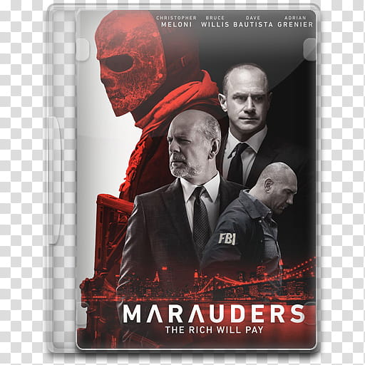 Movie Icon Mega , Marauders, Marauders DVD poster.