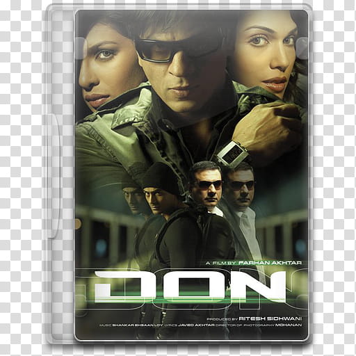 Movie Icon Mega , Don, Don DVD case transparent background.