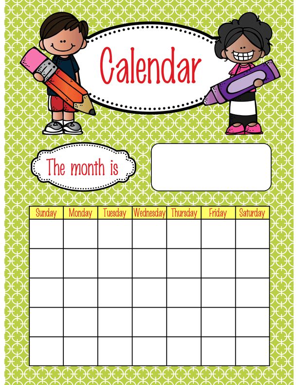 melonheadz classroom calendar clipart 20 free Cliparts | Download ...