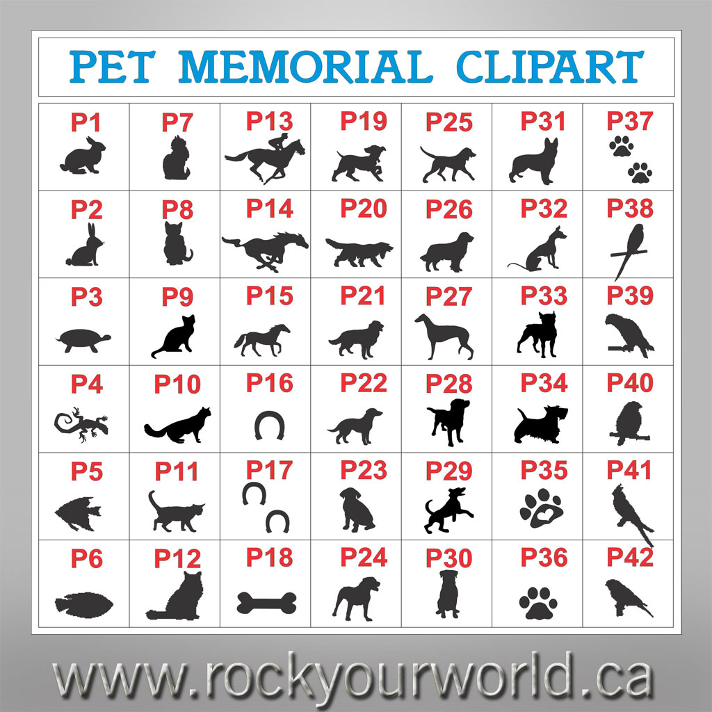 Pet Memorial Stone.