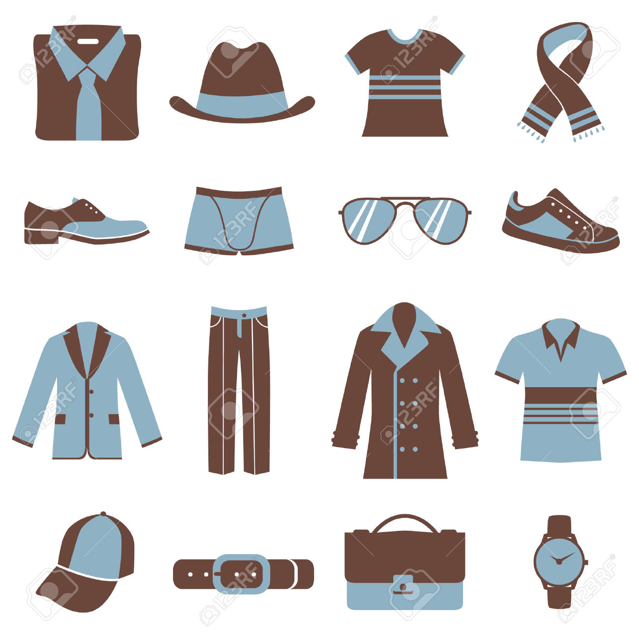 Men's clothing clipart - Clipground