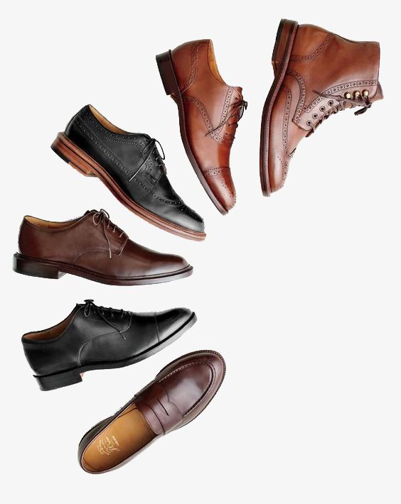 Business Mens Shoes, Business Clipart, Shoes Clipart, Brown.