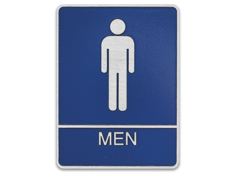 Men&rsquo;s Bathroom Sign Clip Art