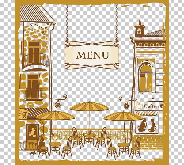 Cafe Menu Cartoon Restaurant PNG, Clipart, Cover Design.