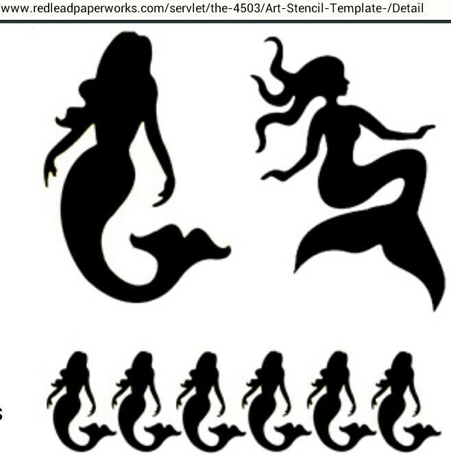 mermaid clipart silhouette on side 20 free Cliparts ...