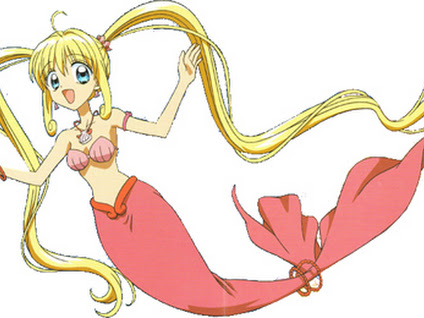 Anime mermaid.