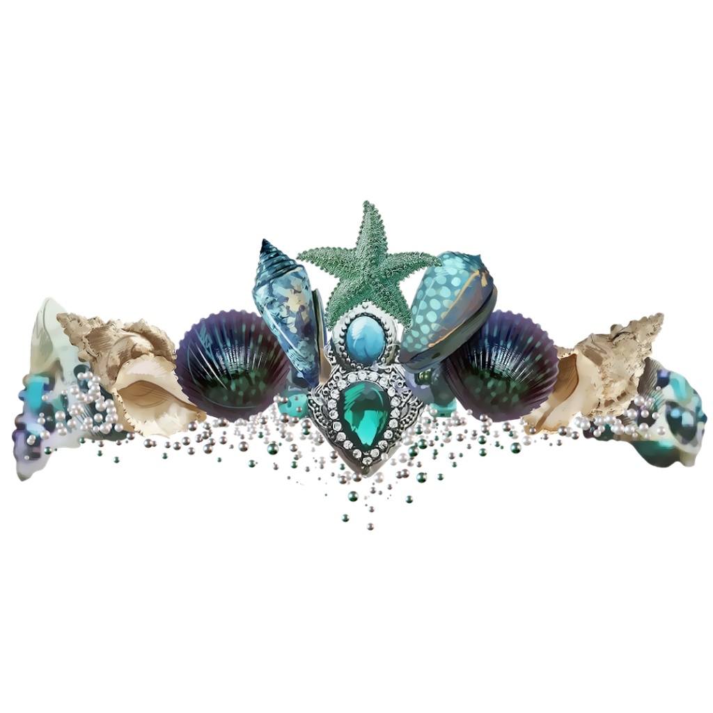 Clipart crown mermaid, Clipart crown mermaid Transparent.