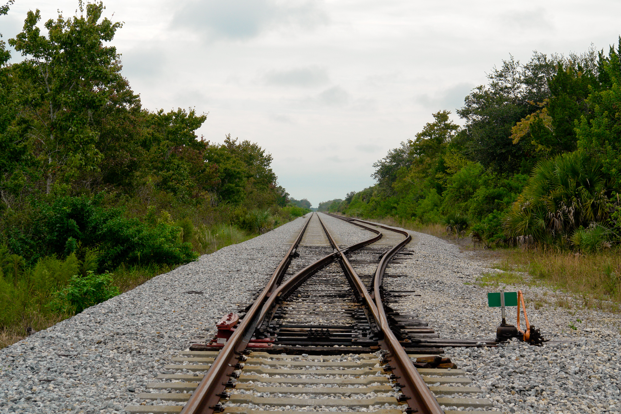 Railroad Tracks.