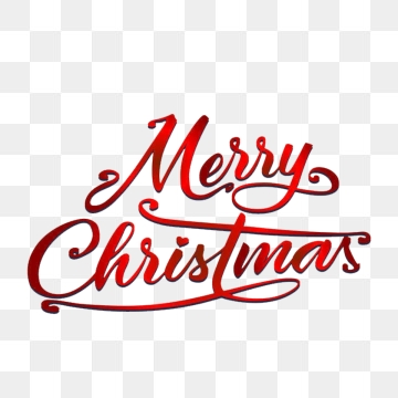 Merry Christmas Text Png, Vector, PSD, and Clipart With.