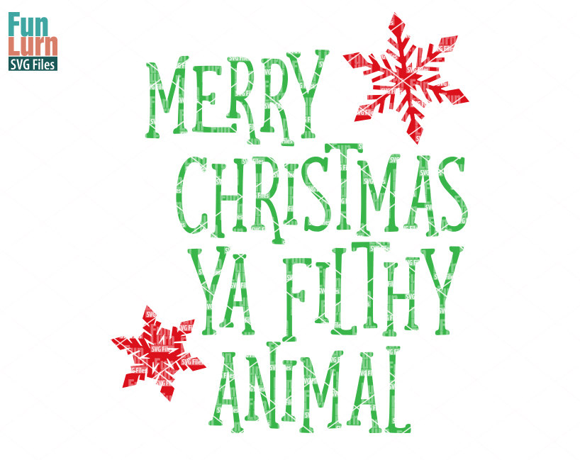 Download merry christmas ya filthy animal png 10 free Cliparts ...