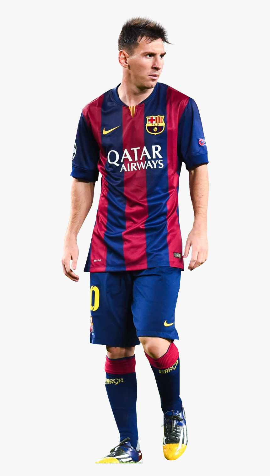Messi Football Barcelona Player Fc Sport Jersey Clipart.