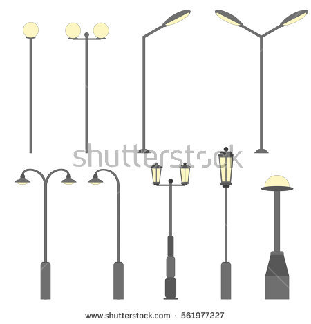 Street Lamp Stock Images, Royalty.
