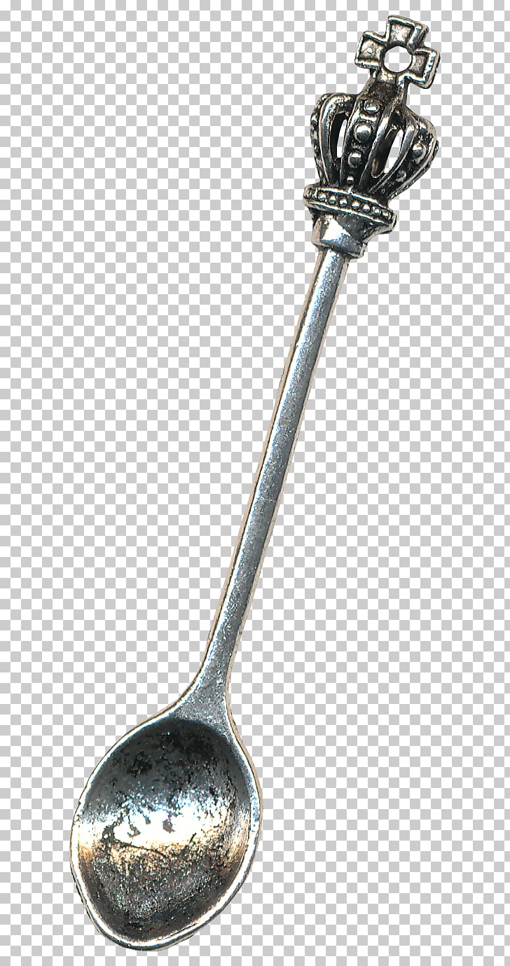 Spoon Metal Ladle, Metal spoon PNG clipart.