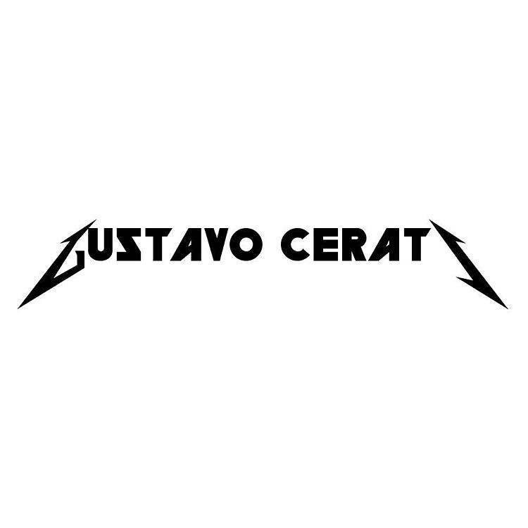 Generate your own Metallica logo. #Cerati Enter a word/sen.