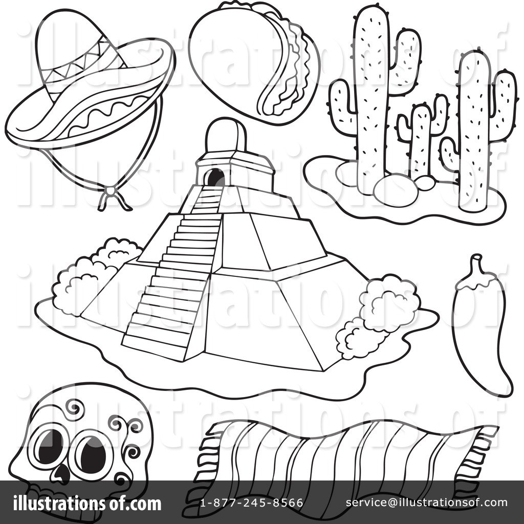 Mexican clipart black and white 3 » Clipart Portal.