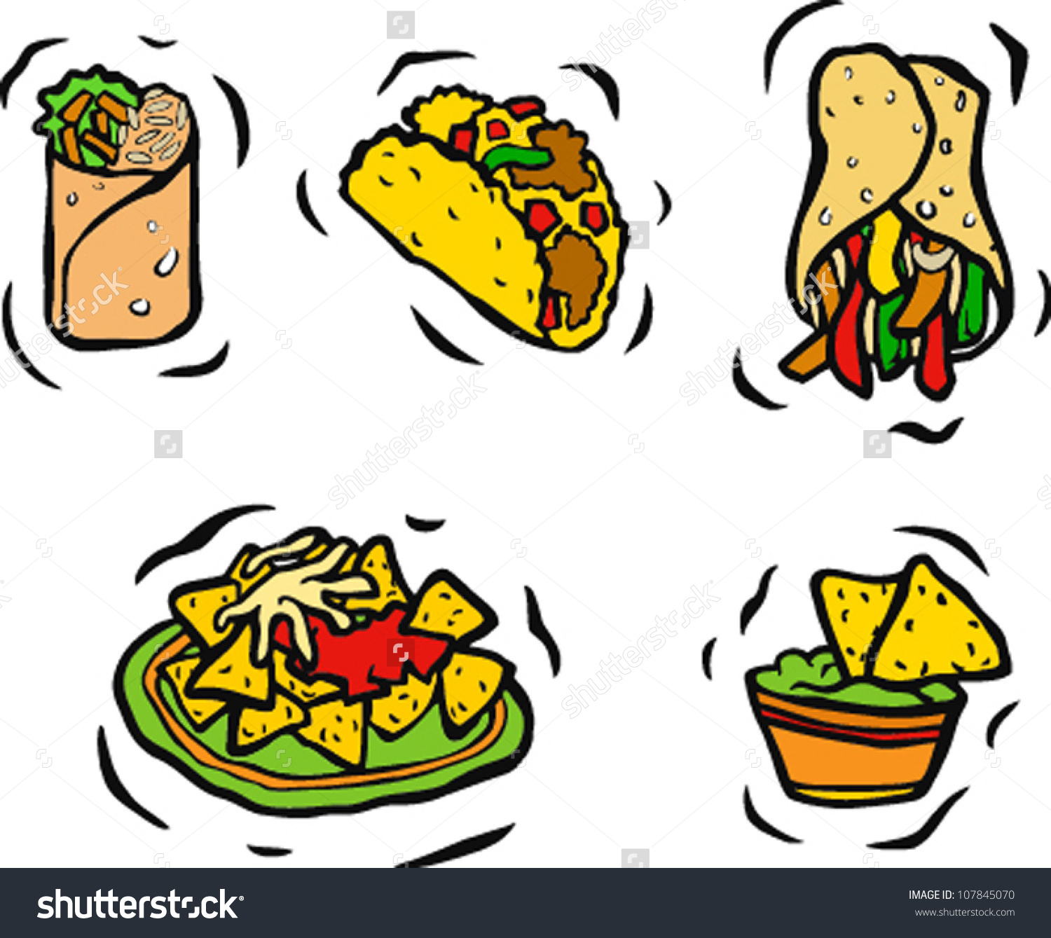 305 Mexican Food free clipart.