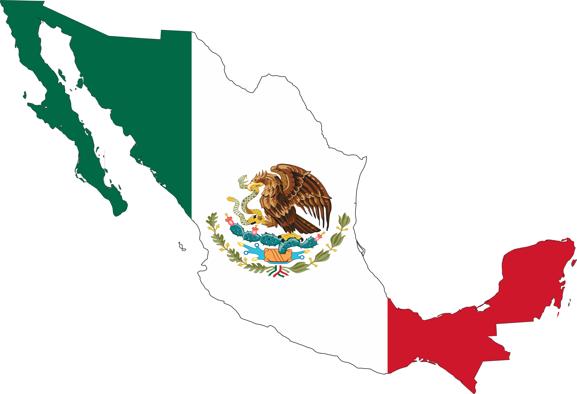 1163 Mexico free clipart.