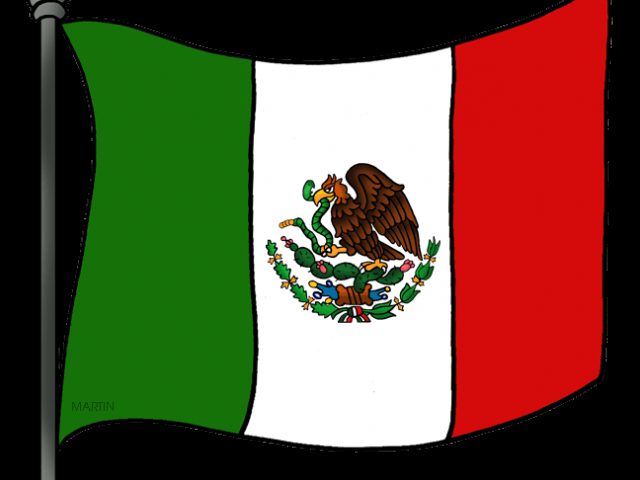 Showing post & media for Cartoon mexican flag waving.