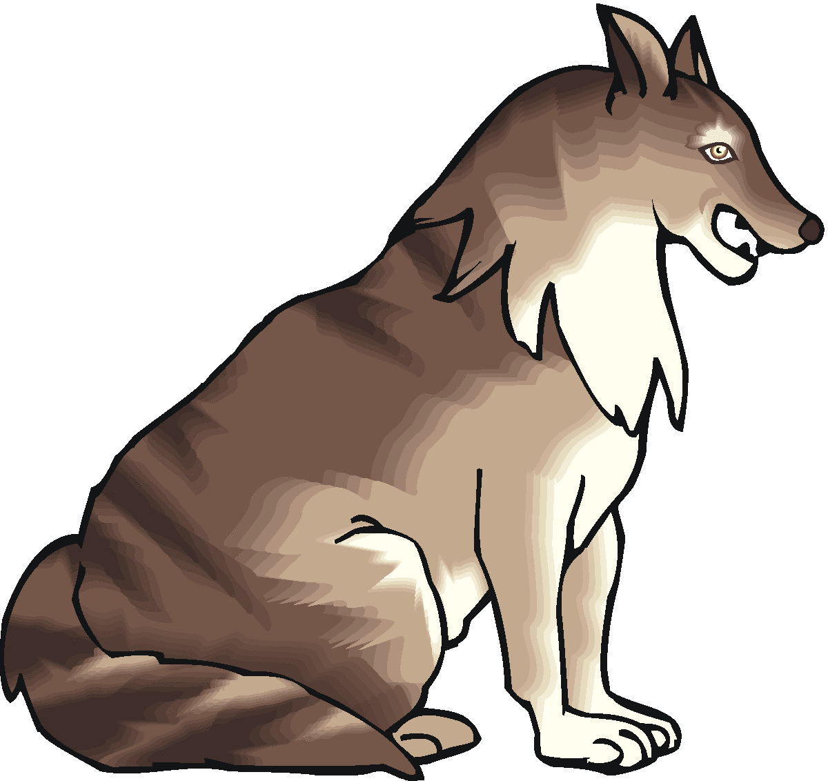 Free Wolf Clipart.