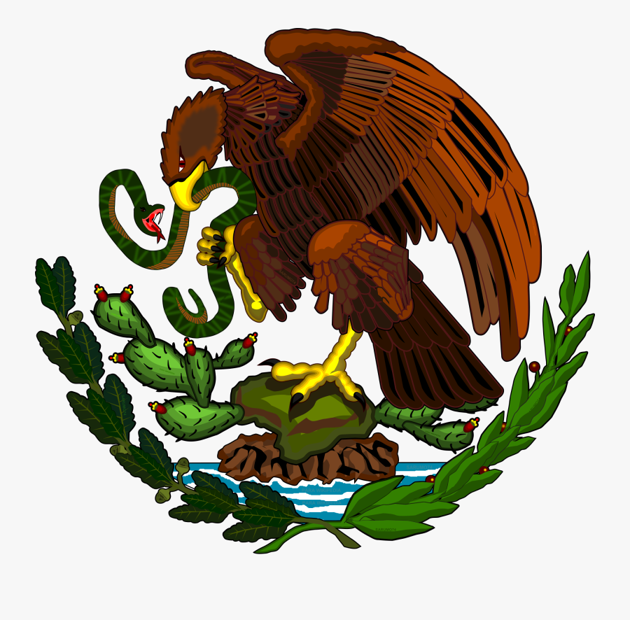 Printable Mexican Flag Eagle