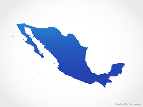 Vector Maps of Mexico.