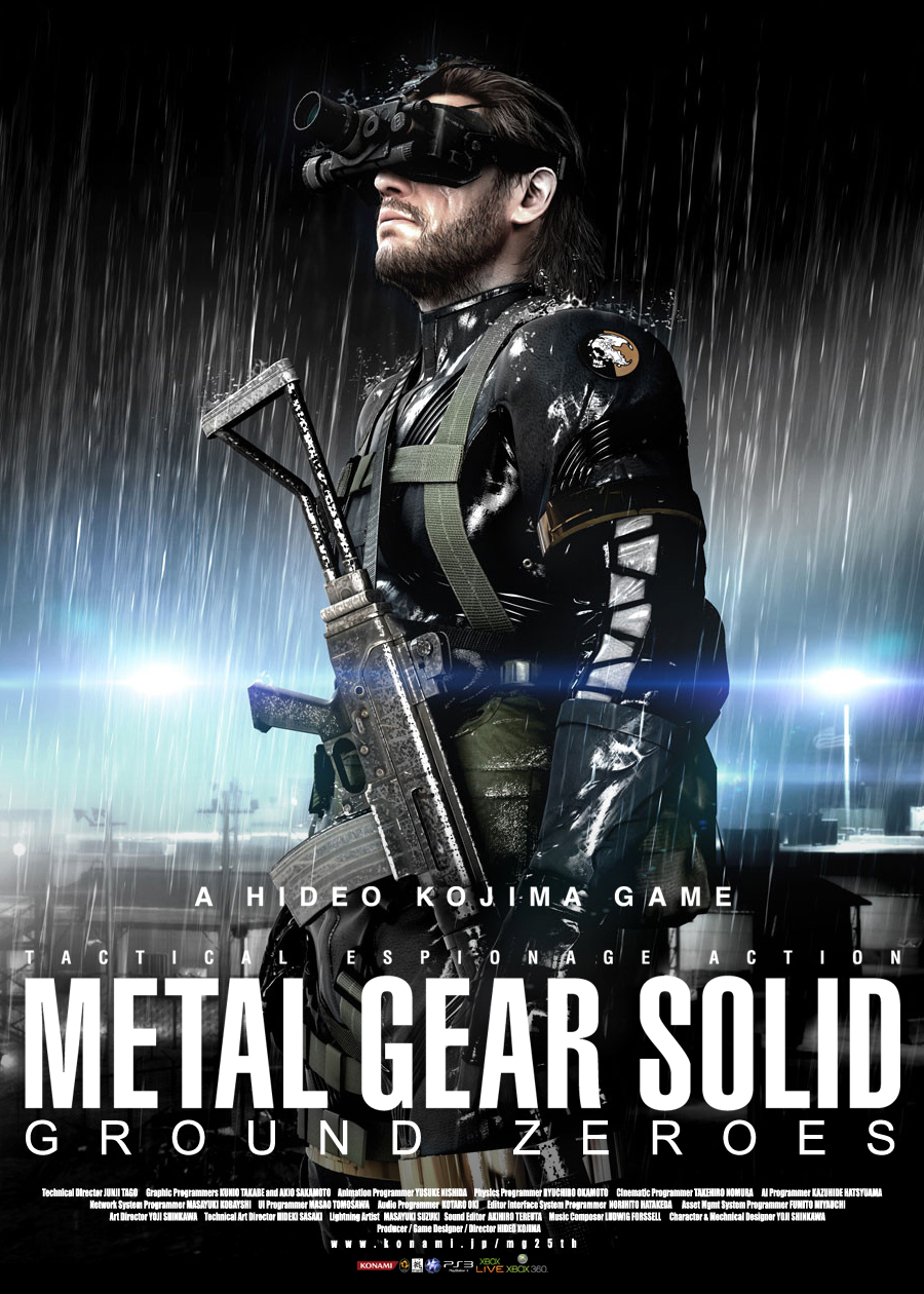Metal Gear Solid Ground Zeroes Clipart.