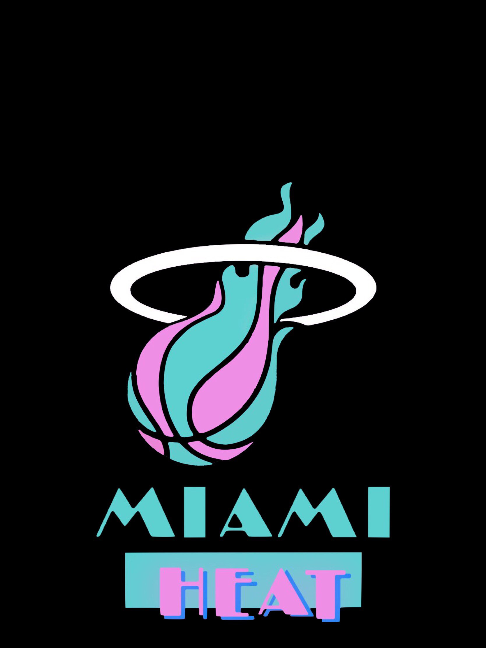 Miami heat in the miami vice font