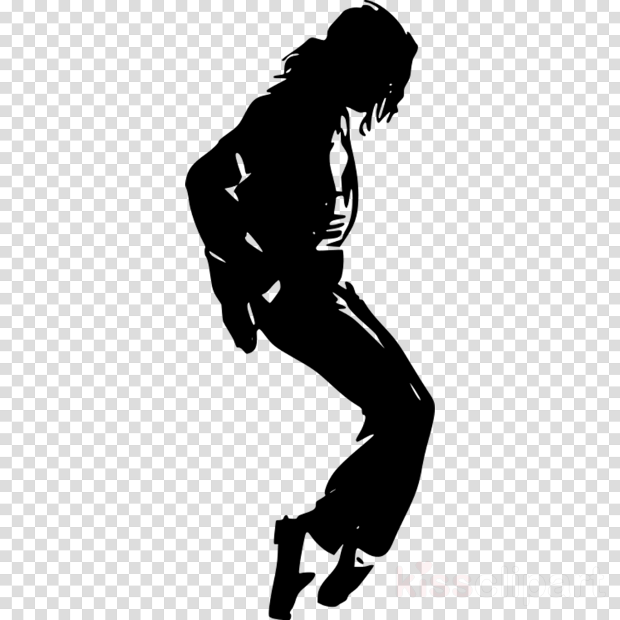Michael Jackson Moonwalk clipart.