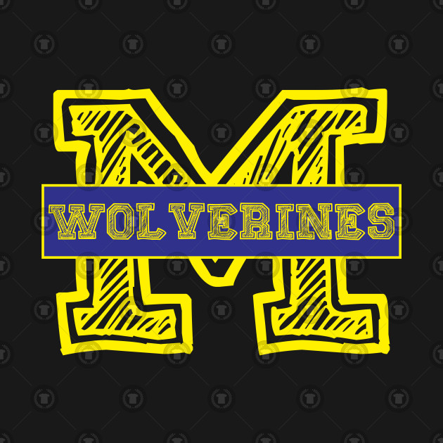 Michigan Wolverines Logo.