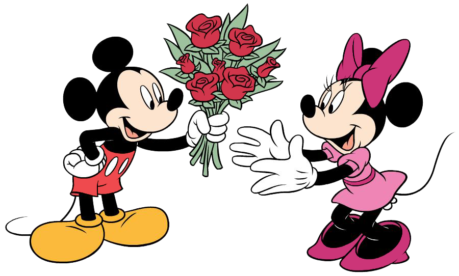 Mickey & Minnie Clipart.