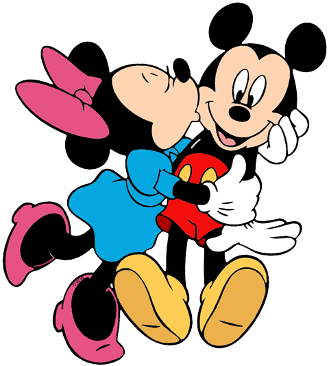Mickey & Minnie Mouse Clip Art 2.