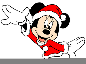 Mickey Mouse Christmas Clipart.