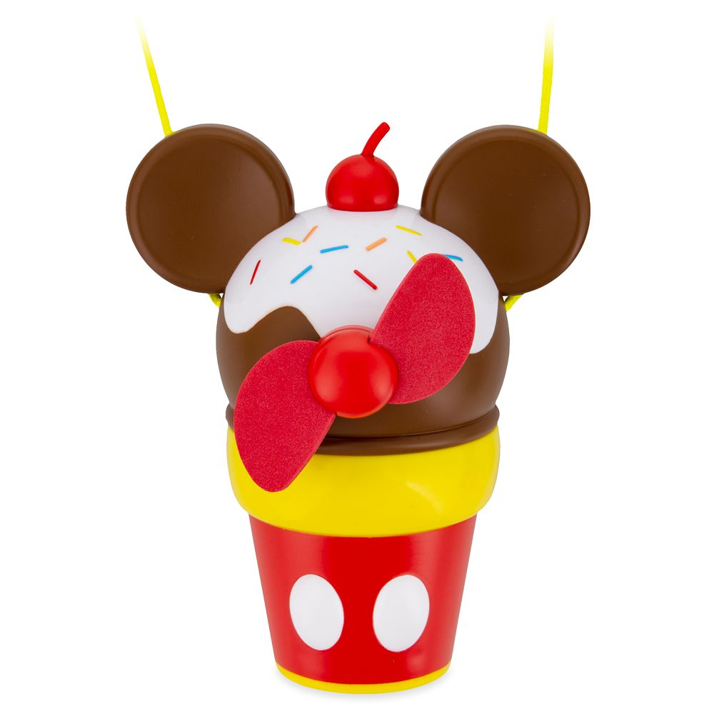 Mickey Mouse Ice Cream Cone Cooling Fan.