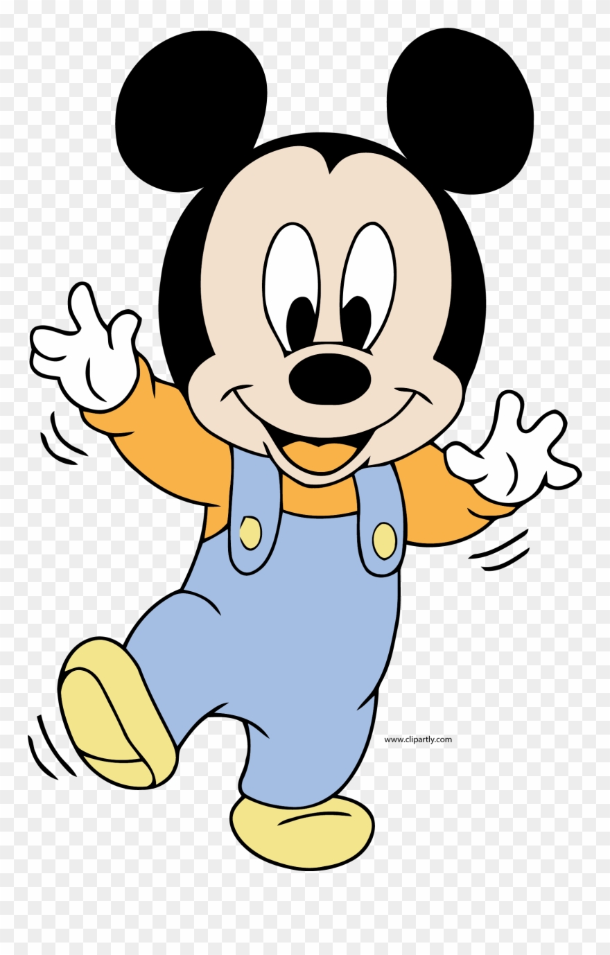 Disney Baby Mickey Balance Clipart Png.